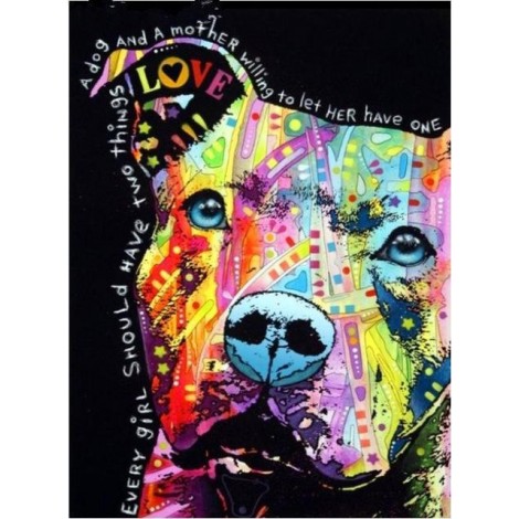 2021 Dog Diy Diamond Painting Kits UK 