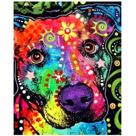2021 Dog Diy Diamond Painting Kits UK