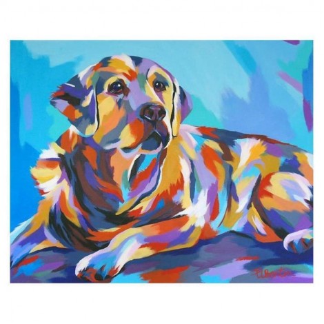2021 Dog Diy Diamond Painting Kits UK
