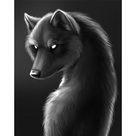 2021 Wolf Diy Diamond Painting Kits UKs 