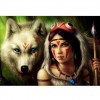 2021 Wolf Diy Diamond Painting Kits UK 
