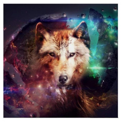 2021 Wolf Diy Diamond Painting Kits UK