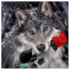 2021 Wolf Diy Diamond Painting Kits UK 
