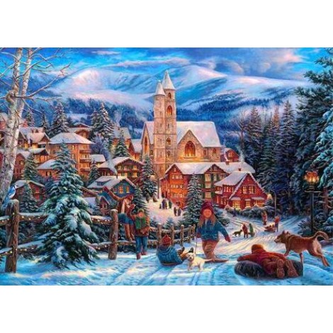 2021 Landscape 5d Diy Diamond Painting Kits
