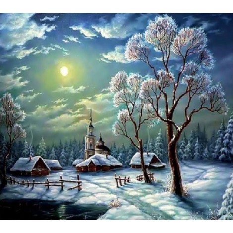 2021 Landscape 5d Diy Diamond Painting Kits