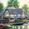 2021 Full Drill Landscape Cottage 5d Diy Diamond Painting Kits UK