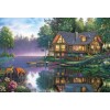 2021 Full Drill Landscape Cottage 5d Diy Diamond Painting Kits UK
