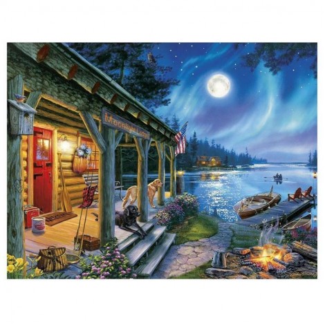 2021 Full Drill Landscape 5d Diy Diamond Painting Kits UK