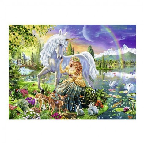 2021 Unicorn Full Drill Diy Diamond Painting Kits UK