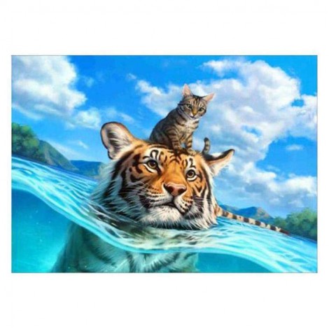 2021 Tiger Diy Diamond Painting Kits UK  