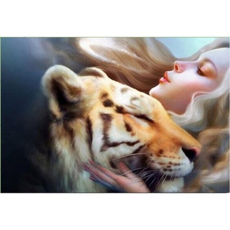 2021 Tiger Diy Diamond Painting Kits UK r 