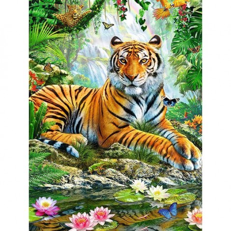 2021 Tiger Diy Diamond Painting Kits UK  