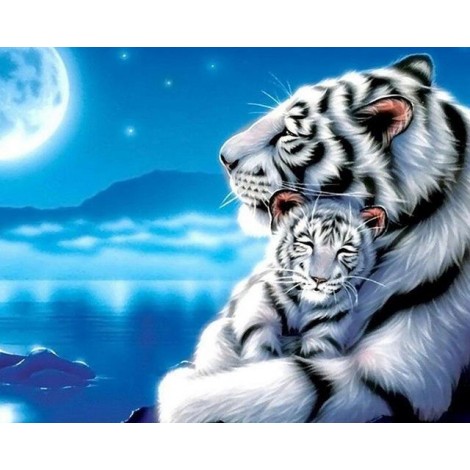 2021 Tiger Diy Diamond Painting Kits UK 