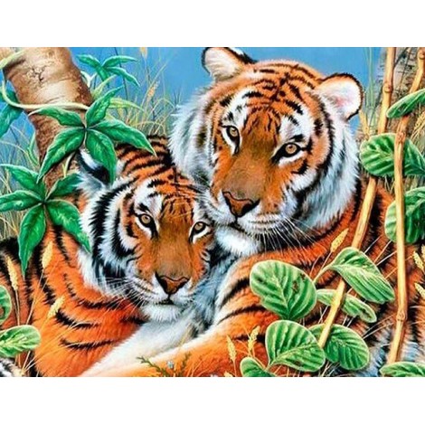 2021 Tiger Diy Diamond Painting Kits UK  