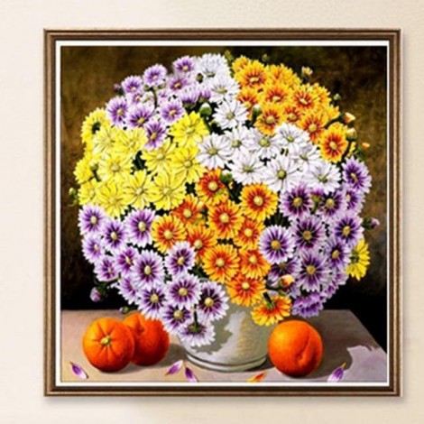 2021 Sunflowers 5d Diy Diamond Painting Kits UK