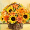 2021 Sunflowers 5d Diy Diamond Painting Kits UK
