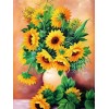 2021 Sunflowers 5d Diy Diamond Painting Kits UK 