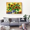 2021 Sunflowers 5d Diy Diamond Painting Kits UK 