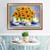 2021 Sunflowers 5d Diy Diamond Painting Kits UK 
