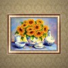 2021 Sunflowers 5d Diy Diamond Painting Kits UK 