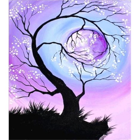 2021 Tree Full Drill Diy Diamond Painting Kits 