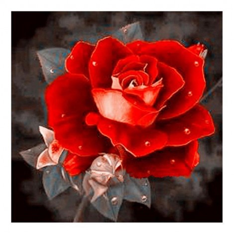 2021 Rose 5d Diy Diamond Painting Kits UK