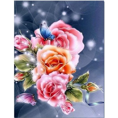 2021 Flower Diy Diamond Painting Kits UK