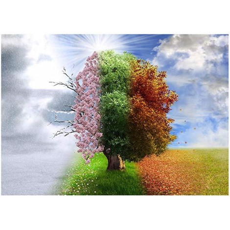2021 Tree 5d Diy Diamond Painting Kits