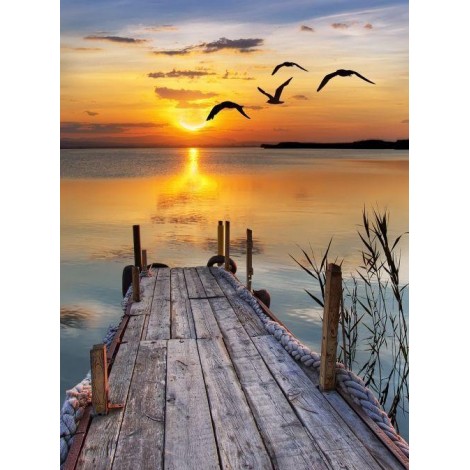 2021 Full Drill Landscape 5d Diy Diamond Painting Kits UK