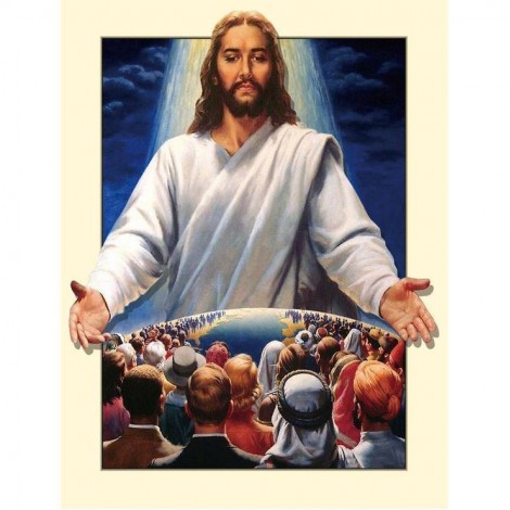 2021 Christianity Portrait 5d 5d Diy Diamond Painting Kits 