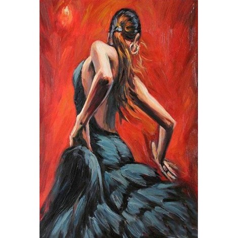 2021 Dancer Full Drill Diy Diamond Painting Kits UK