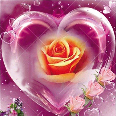 2021 Rose Diy Diamond Painting Kits UK 