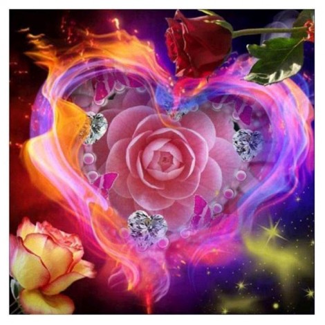 2021 Love Full Drill Diy Diamond Painting Kits