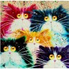 2021 Cat Diy Diamond Painting Kits UK