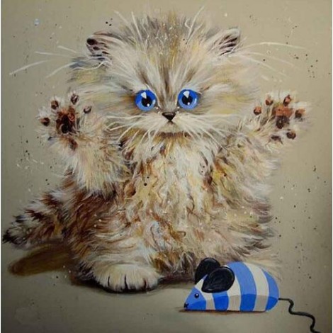 2021 Cat Diy Diamond Painting Kits UK
