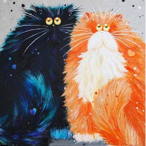 2021 Cat Diy Diamond Painting Kits UK