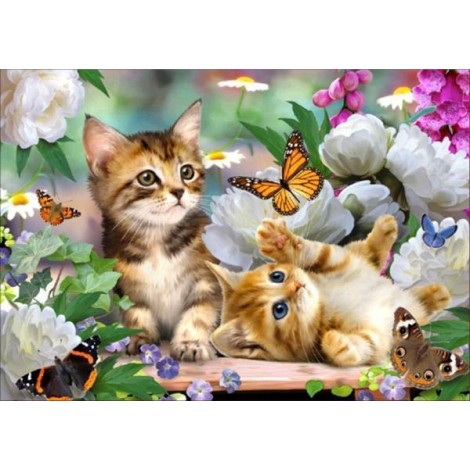 2021 Cat Diy Diamond Painting Kits UK