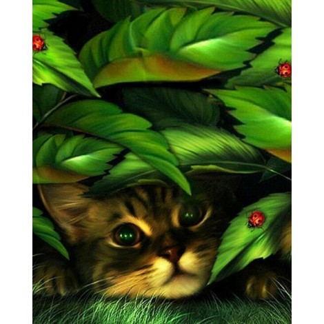 2021 Cat Diy Diamond Painting Kits UK