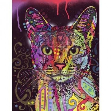 2021 Cat Diy Diamond Painting Kits UK