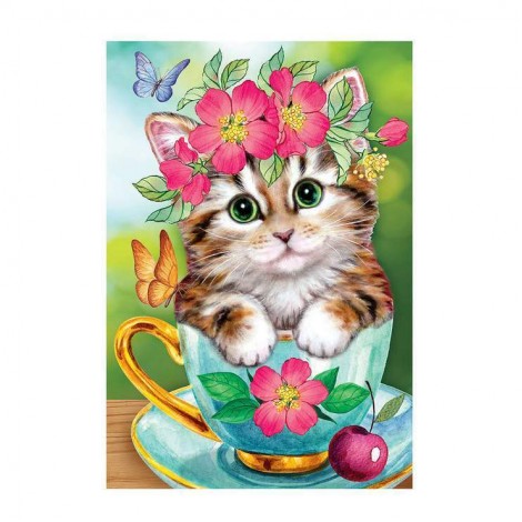 2021 Cat Diy Diamond Painting Kits UK
