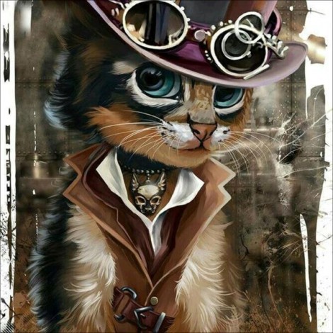2021 Cat Diy Diamond Painting Kits UK