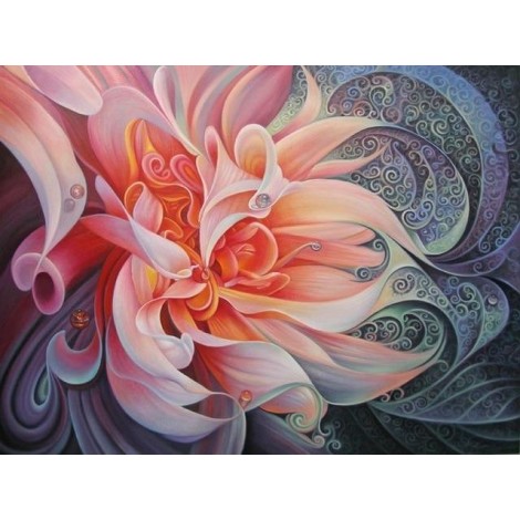 2021 Flower Diy Diamond Painting Kits UK