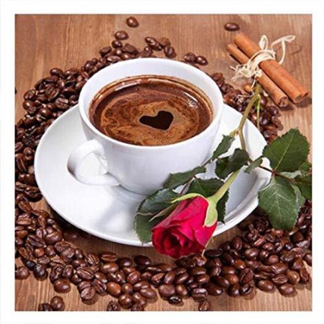 2021 Coffee Full Drill Diy Diamond Painting Kits