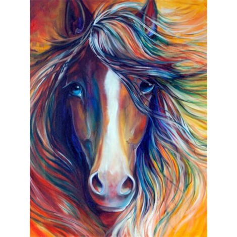 2021 Horse Full Drill Diy Diamond Painting Kits UK