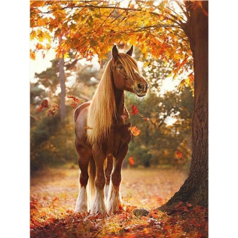2021 Horse Full Drill Diy Diamond Painting Kits UK