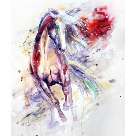 2021 Horse Full Drill Diy Diamond Painting Kits UK