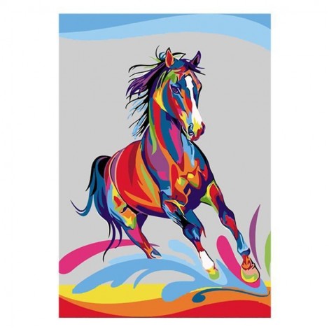 2021 Colorful Horse Diamond Painting Kits