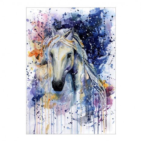 2021 Horse Full Drill Diy Diamond Painting Kits UK