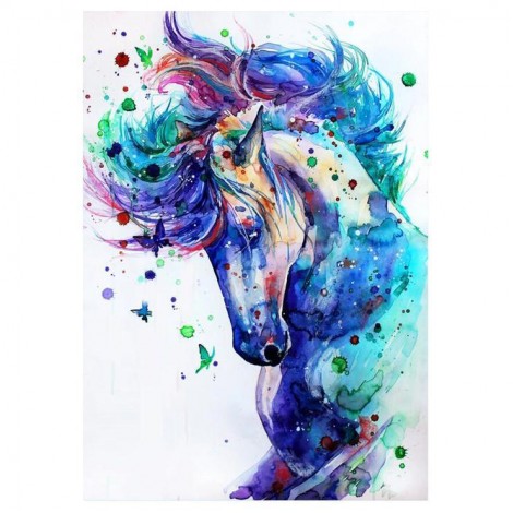 2021 Horse Full Drill Diy Diamond Painting Kits UK