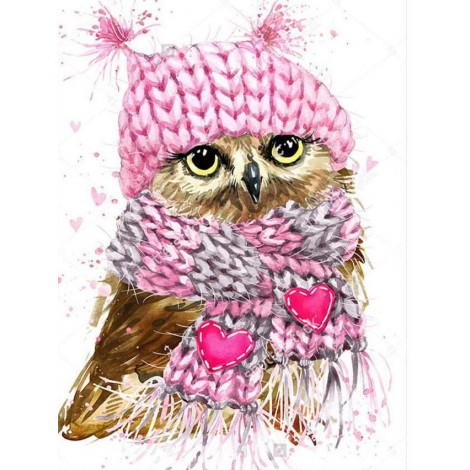 2021 Owl Full Drill Diy Diamond Painting Kits 